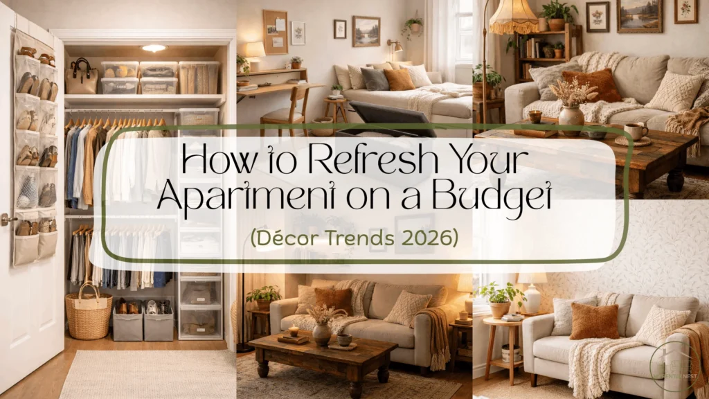 How to Refresh Your Apartment on a Budget: 2026 Décor Trends