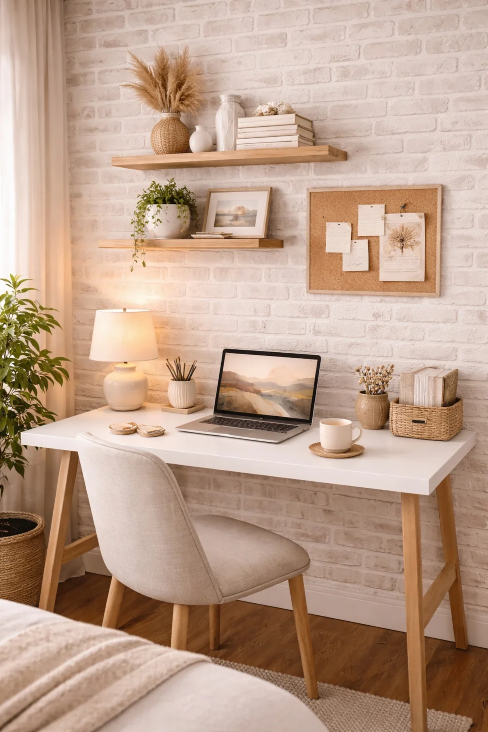 Removable wall panels used in rental apartment