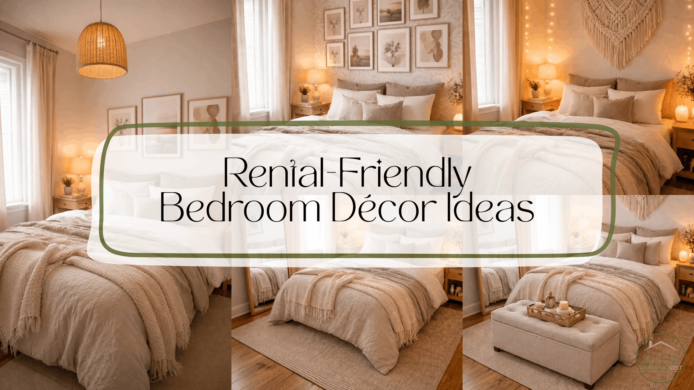 Rental-Friendly Bedroom Décor Ideas
