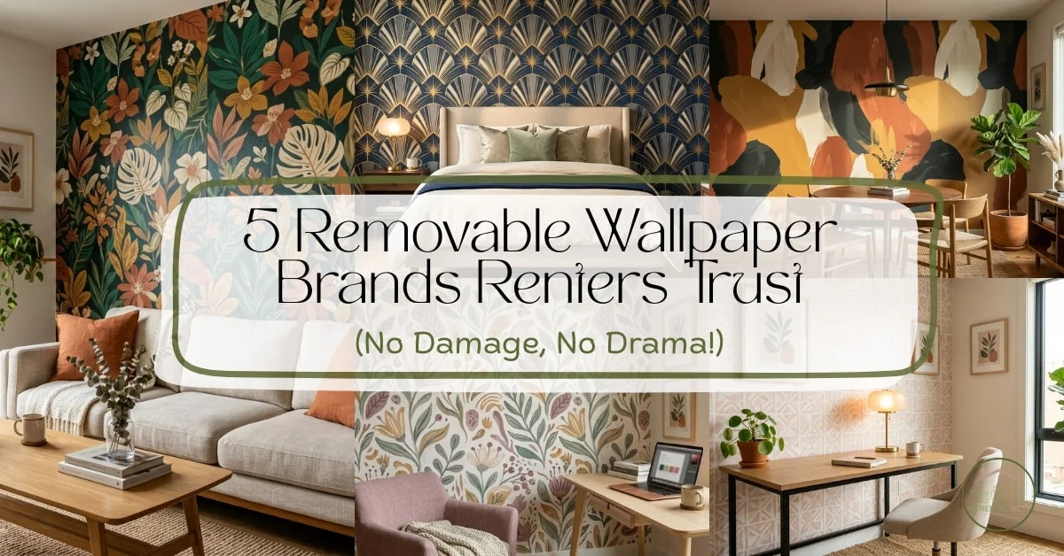 5 Removable Wallpaper Brands Renters Swear By