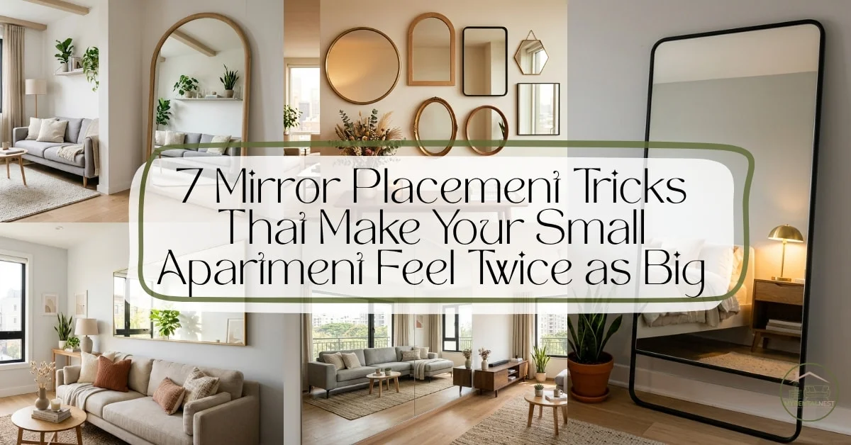 7 Mirror Placement Tricks That Make Your Small Apartment